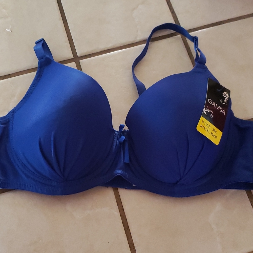 New Blue Bra Size 38 C